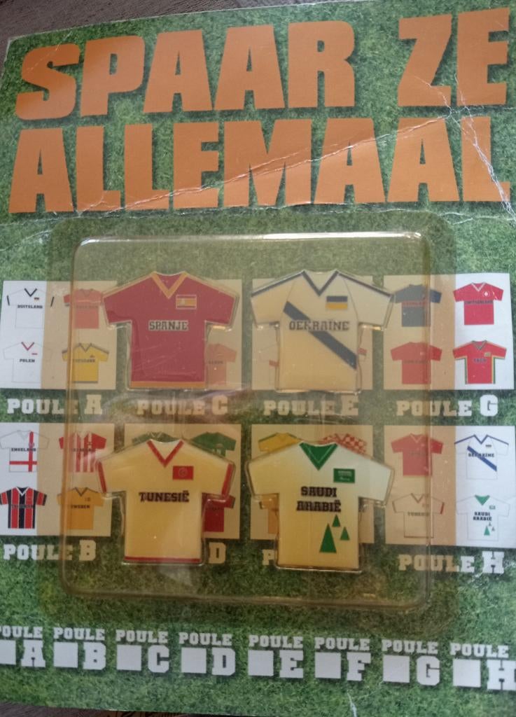 Voetbal pins 2006 WK, Verzamelen, Speldjes, Pins en Buttons, Ophalen, Zo goed als nieuw, Sport