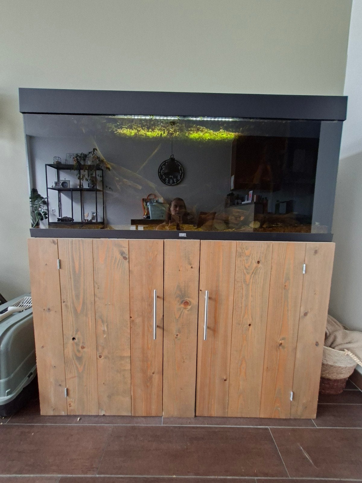 Aquarium Juwel Rio 240, Dieren en Toebehoren, Ophalen, Aquariummeubel, Zo goed als nieuw, Juwel