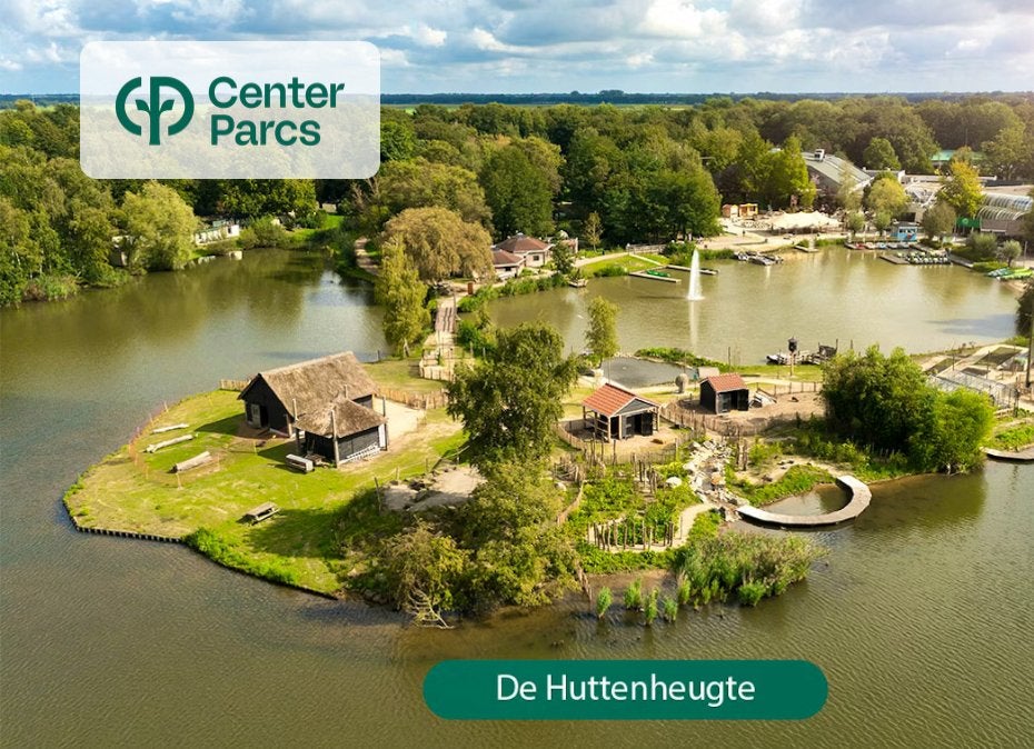 Center Parcs - De Huttenheugte (Augustus), Drie personen of meer, Ticket of Toegangskaart