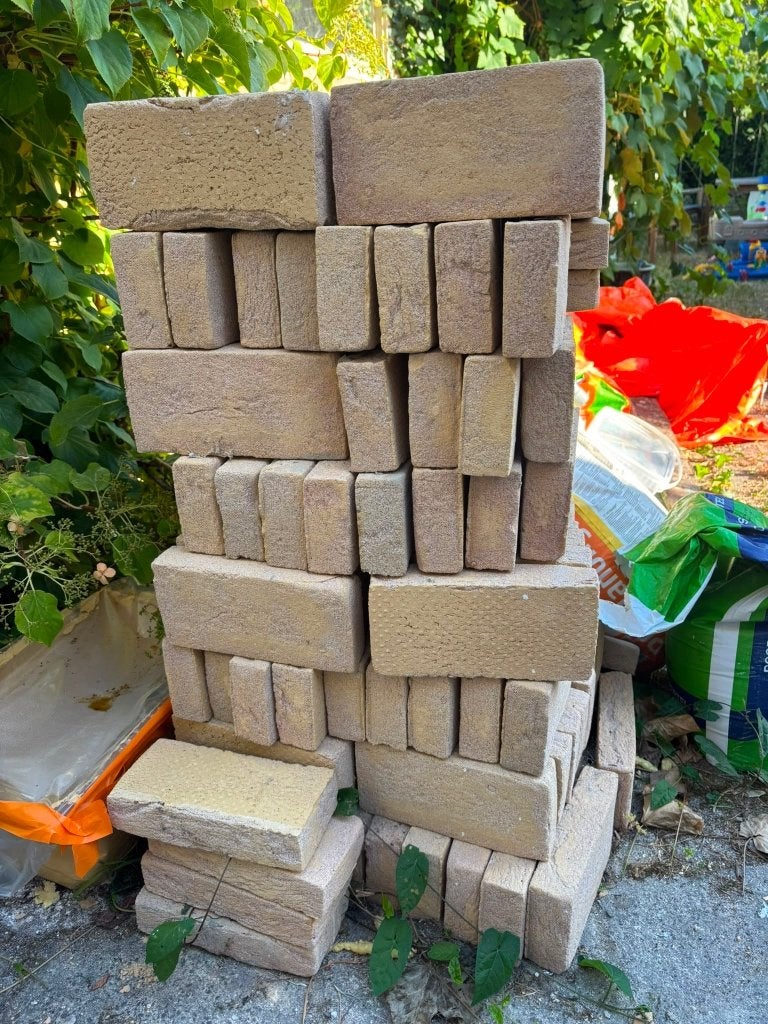 Bakstenen geel, Doe-het-zelf en Verbouw, Ophalen, Nieuw, Bakstenen