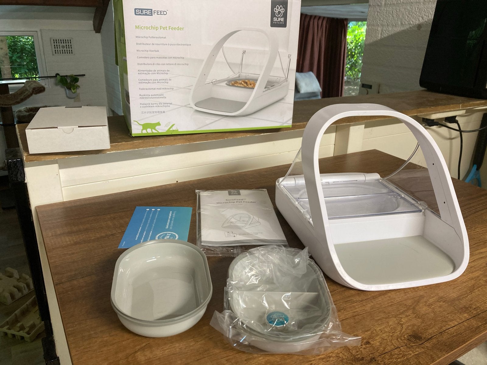 Surefeed microchip pet feeder, Ophalen of Verzenden, Zo goed als nieuw