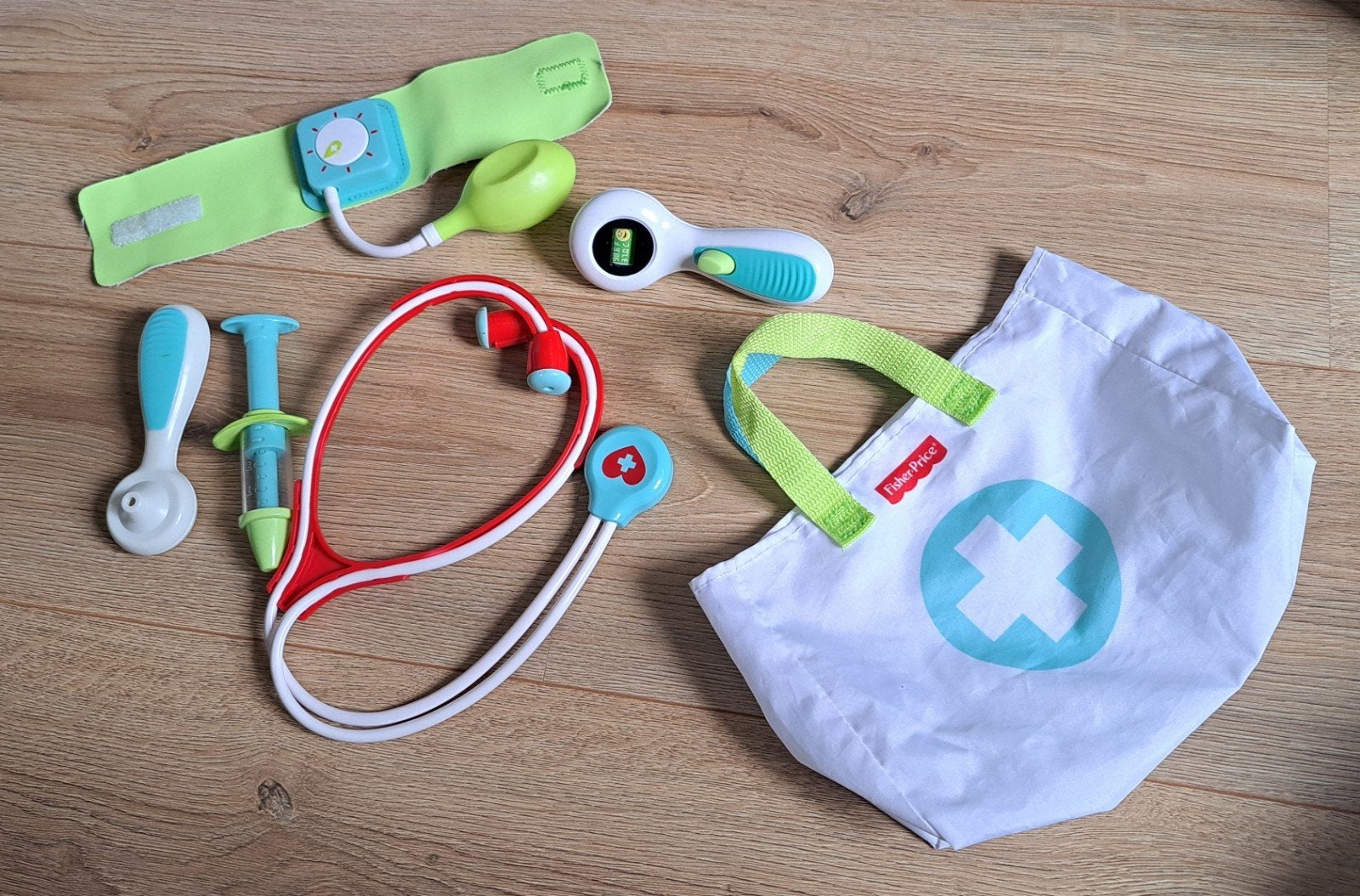 Fisher-Price Dokter Speelset, Ophalen of Verzenden, Zo goed als nieuw, Speelset