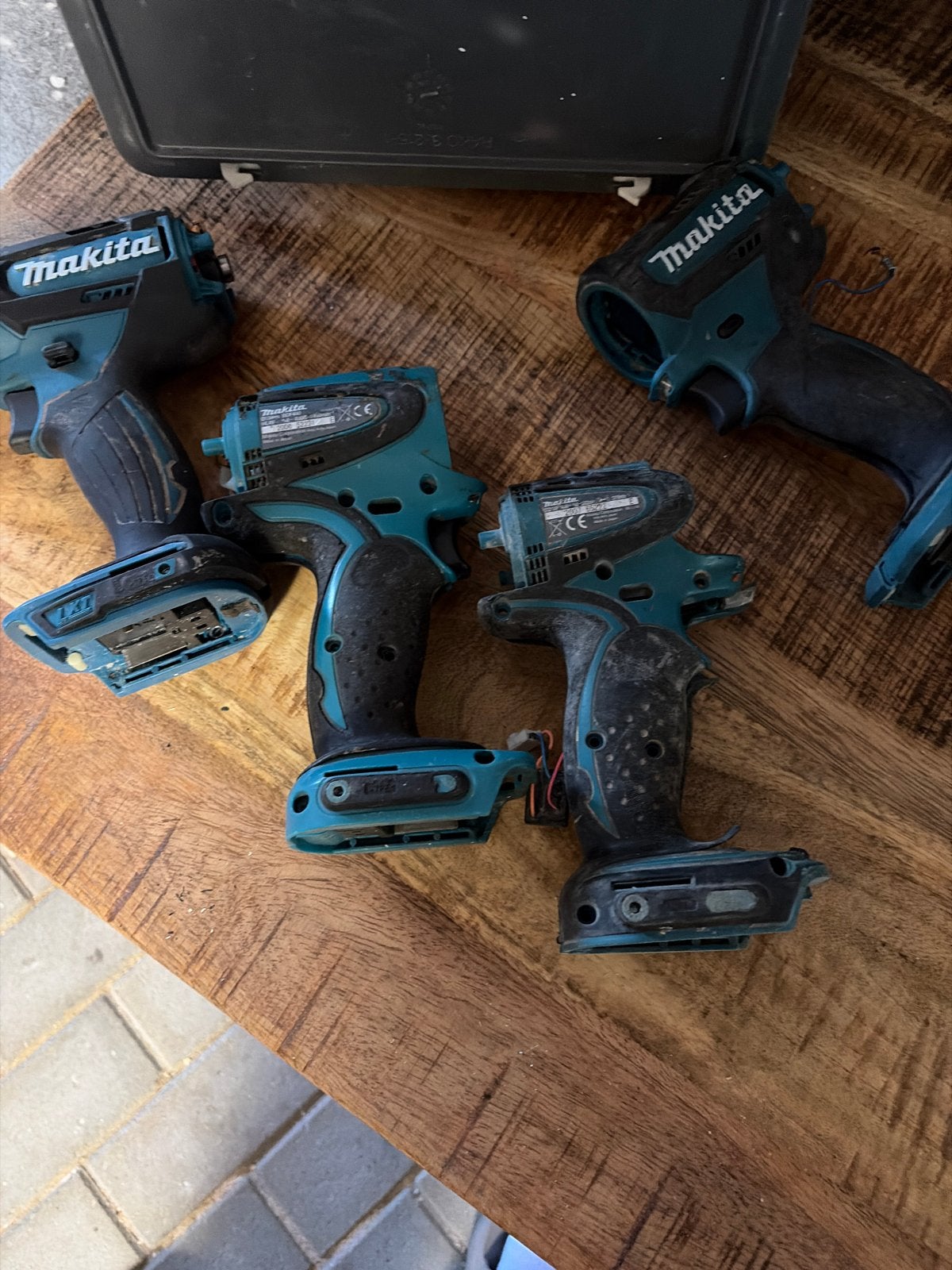 Diverse Makita boormachines voor onderdelen of reparaties, Ophalen of Verzenden, Gebruikt, Boormachine