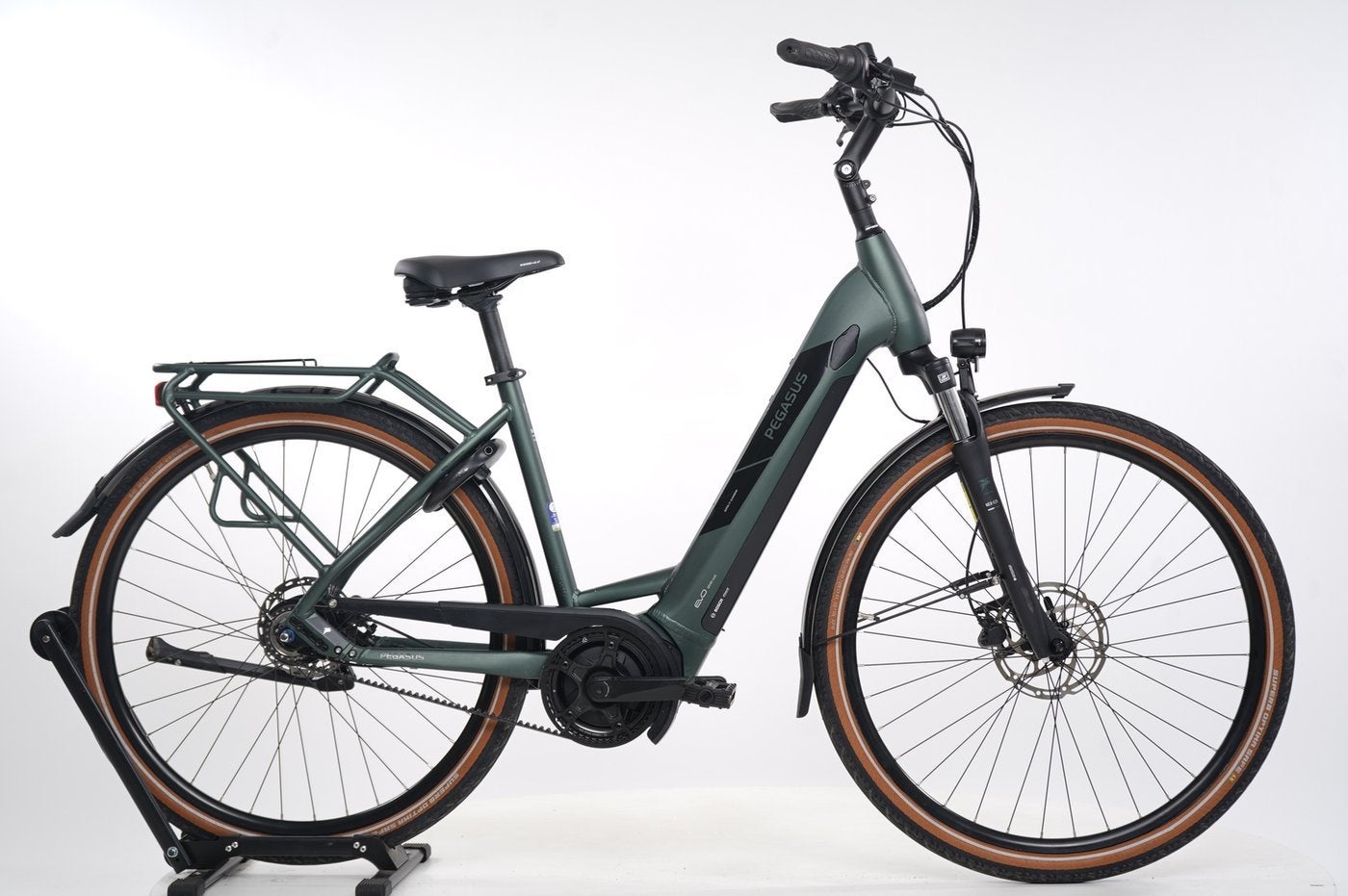 Pegasus Solero 8 Belt E-bike - Emerald Green & Off White, Ophalen, Nieuw, 50 km per accu of meer, Overige merken