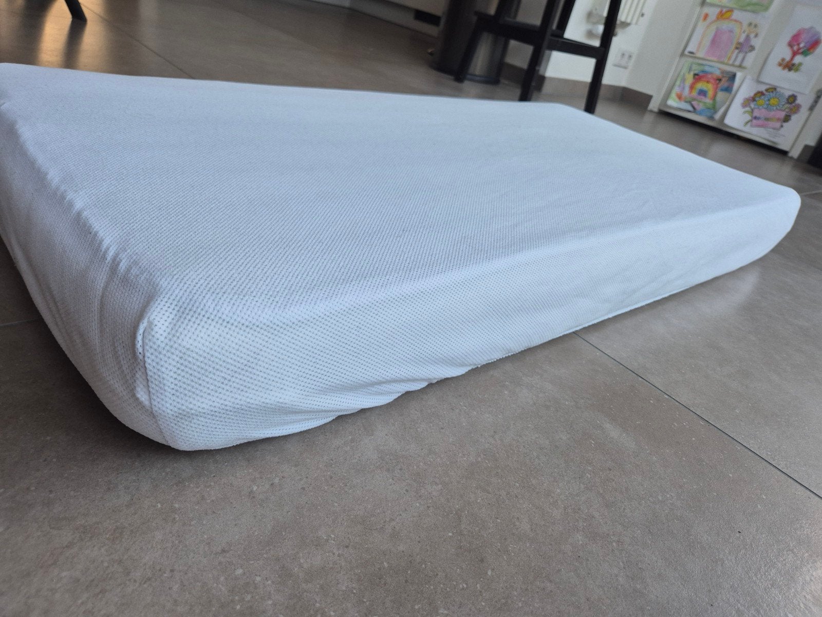 Matras en Aerosleep topper + 2 Aerosleep hoeslakens, Kinderen en Baby's, Ophalen, Jongetje of Meisje, Overige typen, Zo goed als nieuw