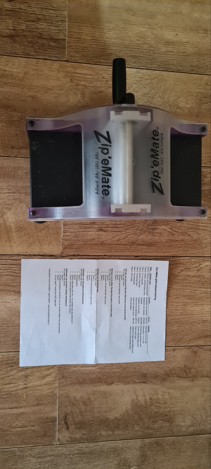 Snij en stansapparaat+ beschrijving. ZONDER platen, Hobby en Vrije tijd, Ophalen of Verzenden, Overige thema's, Overige typen