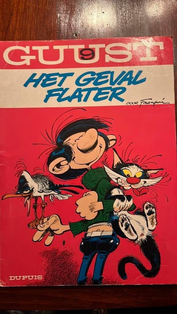 Strip Guust het geval Flater, Eén stripboek, Ophalen of Verzenden, Gelezen