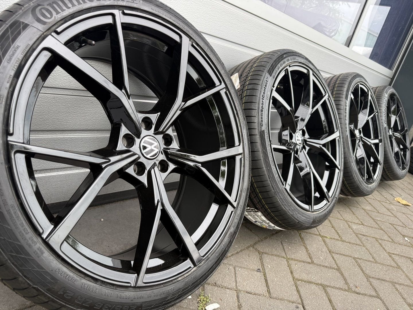21“ VW Tiguan Tayron Touareg CR Estoril velgen zomerbanden, -, 265 mm, -, Banden en Velgen