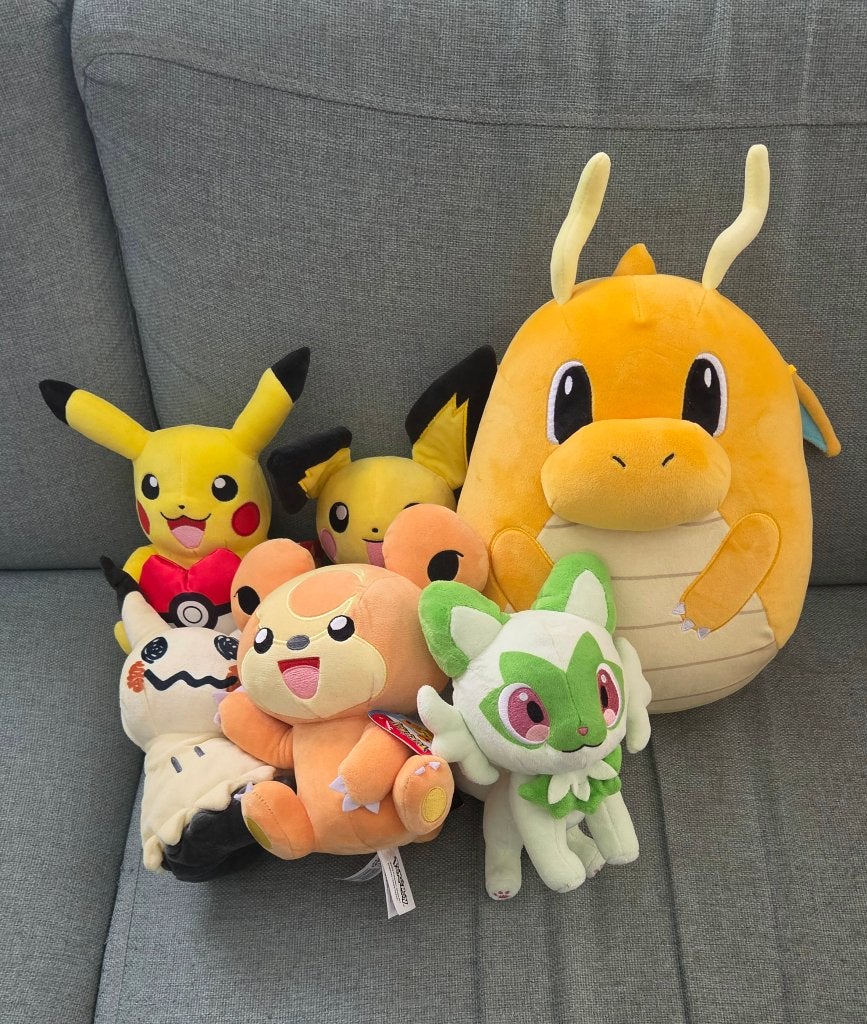 Pokemon Plushies, Kinderen en Baby's, Speelgoed | Knuffels en Pluche, Overige merken, Overige typen, Ophalen of Verzenden, Pokémon