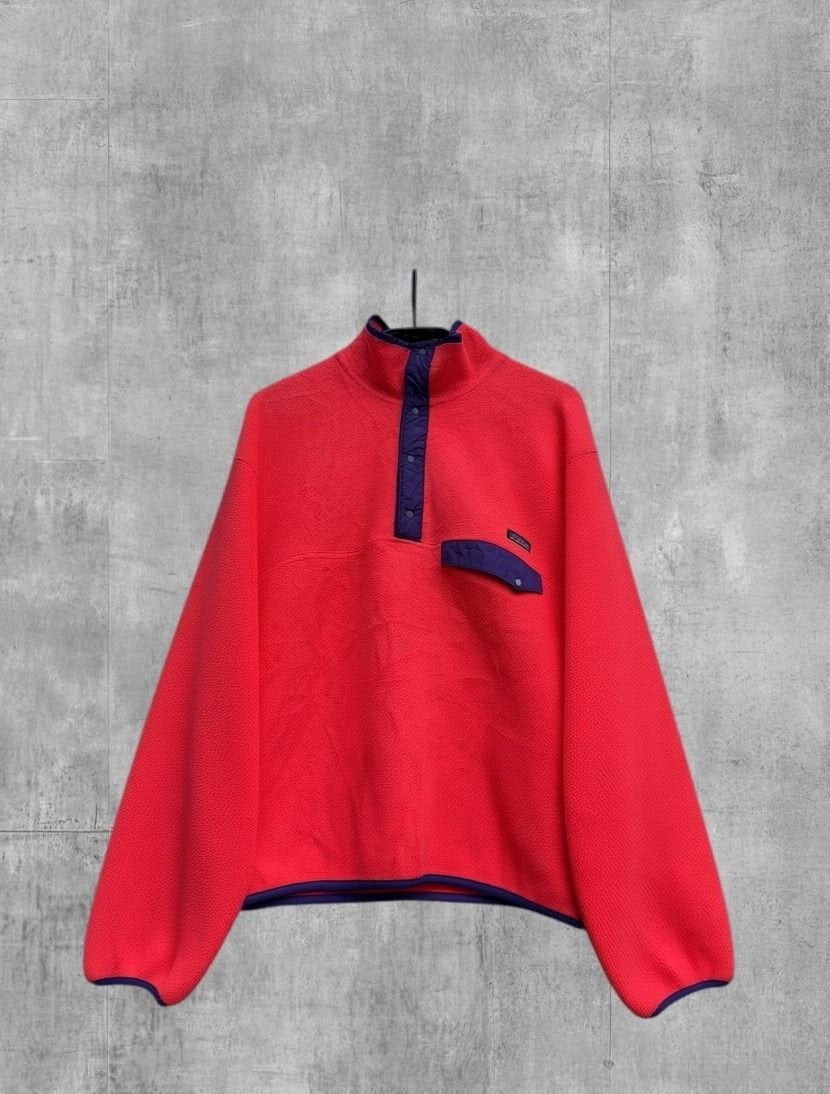 Roze Patagonia fleecevest (Synchilla Snap-T / fleecetrui),, Maat 38/40 (M), Patagonia Europe Coöperatief U.A., Verzenden, Directsales.europe@patagonia.com