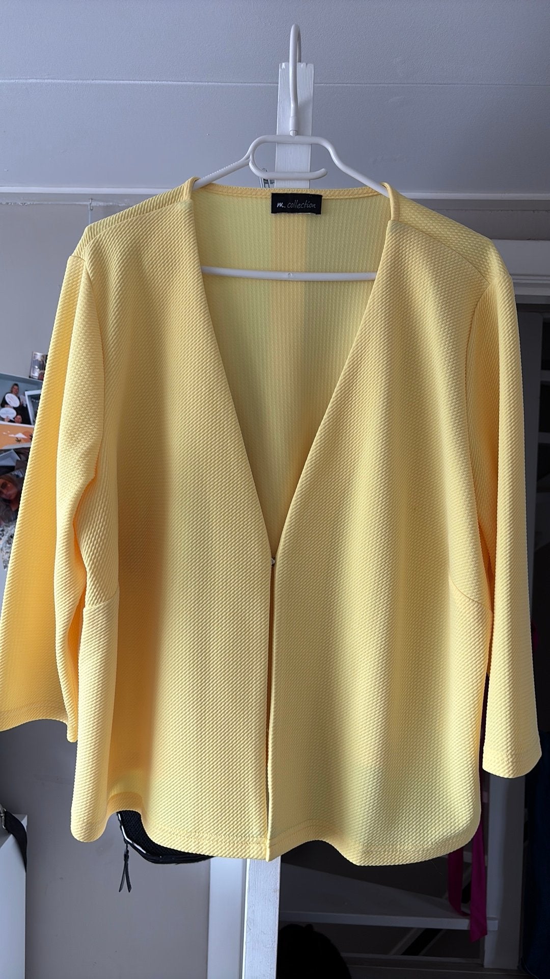 Prachtig geel jasje / vestje, Kleding | Dames, Grote Maten, Ophalen of Verzenden, Zo goed als nieuw, Geel