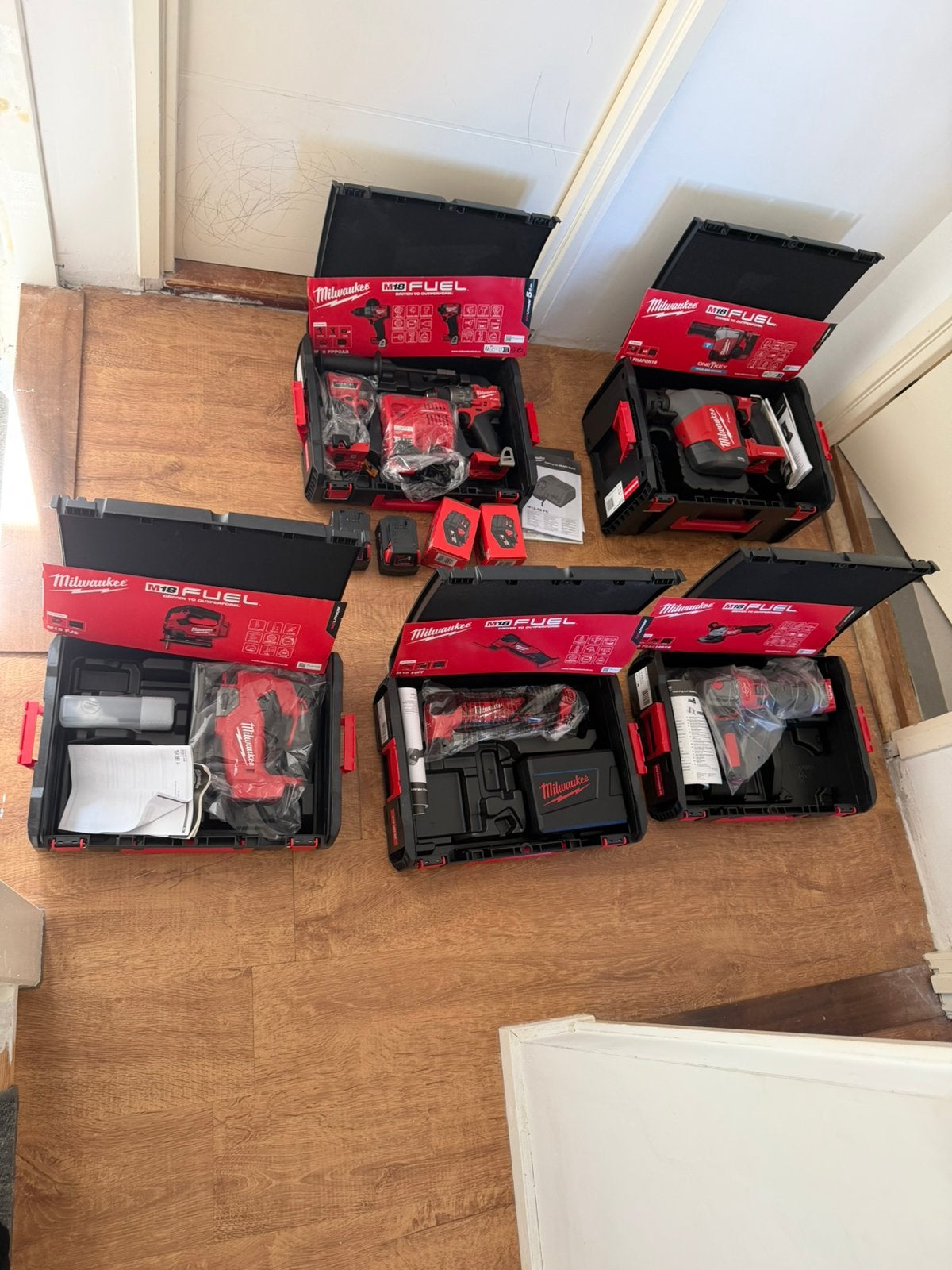 Nieuwe Milwaukee M18 fuel set, Ophalen of Verzenden, Nieuw, Boor- en Schroefmachine