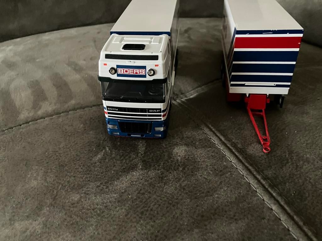 Tekno daf 95 xf boers transport, Hobby en Vrije tijd, Ophalen of Verzenden, Zo goed als nieuw, Bus of Vrachtwagen, Tekno