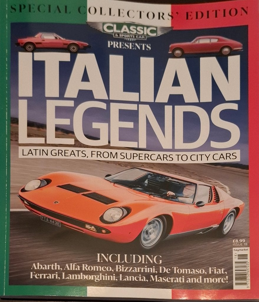 Classic & Sports Car - Italian Legends (Issue 18), Ophalen of Verzenden, Zo goed als nieuw, Overige merken, Onbekend