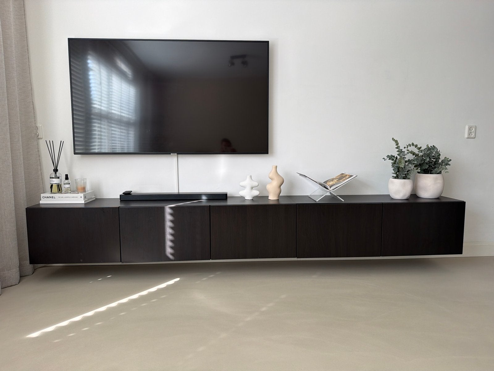 IKEA Besta TV-meubel/kast - Zo goed als nieuw, Ophalen, Zo goed als nieuw, 200 cm of meer, Minder dan 100 cm