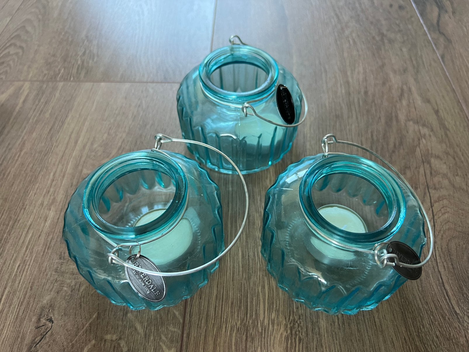 Woonaccessoires: 3x Riverdale theelichtjes, Ophalen, Zo goed als nieuw, Riverdale