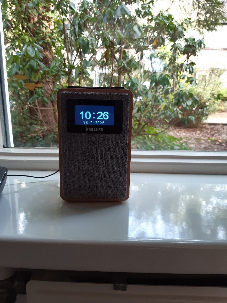 Philips Klokradio Dab+, Ophalen of Verzenden, Zo goed als nieuw, Radio