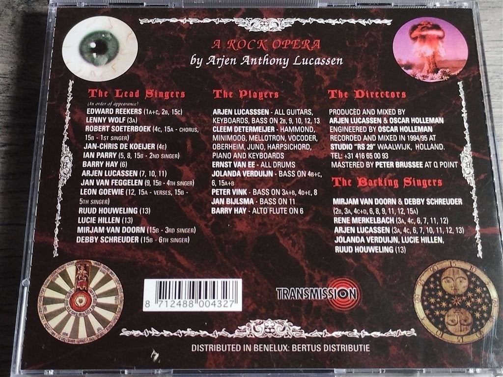 Ayreon ‎– The Final Experiment, Ophalen of Verzenden, Zo goed als nieuw