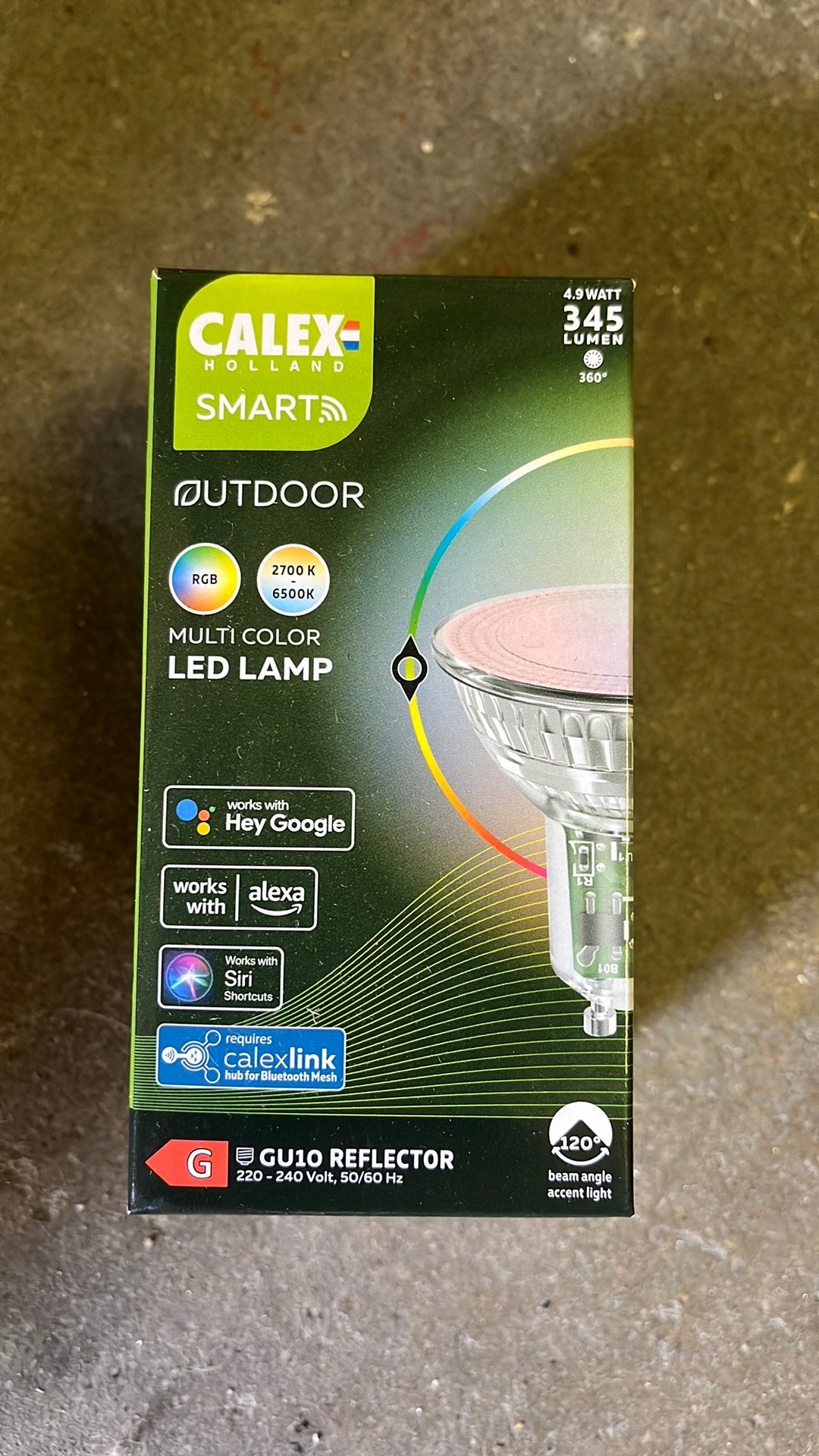 6 calex outdoor led lampen nieuw, Ophalen of Verzenden, Zo goed als nieuw, E27 (groot), Led-lamp