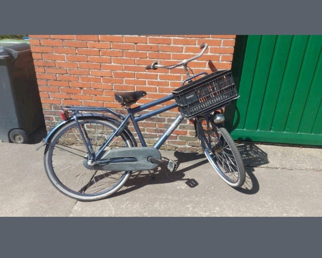 Degelijke stadsfiets met mandje, Terugtraprem, Gebruikt, Minder dan 47 cm, Ophalen