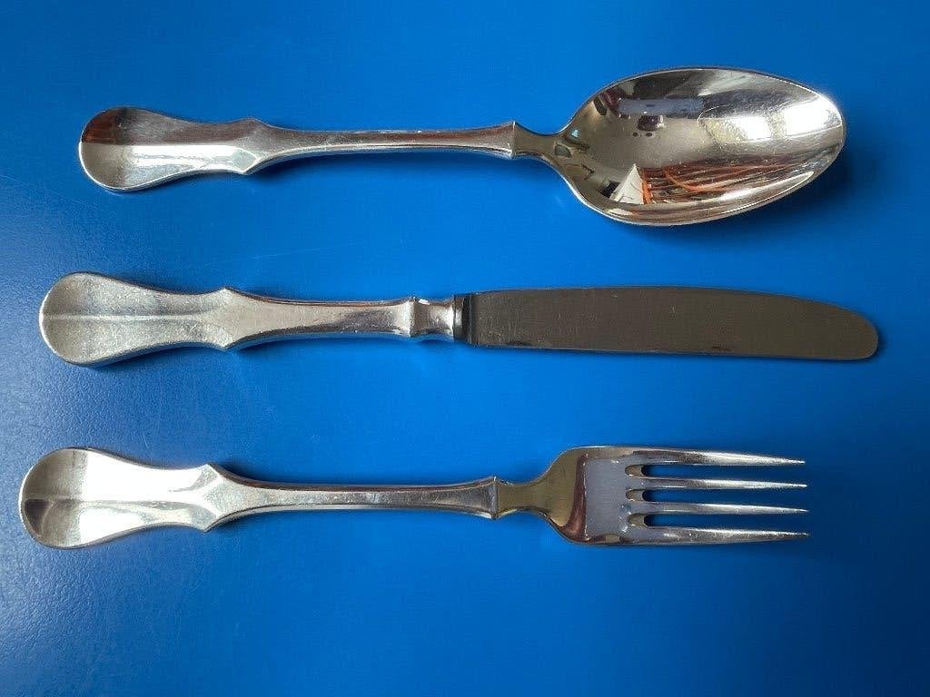 zwaar verzilverd Robbe & Berking bestek, 150g, Ophalen of Verzenden