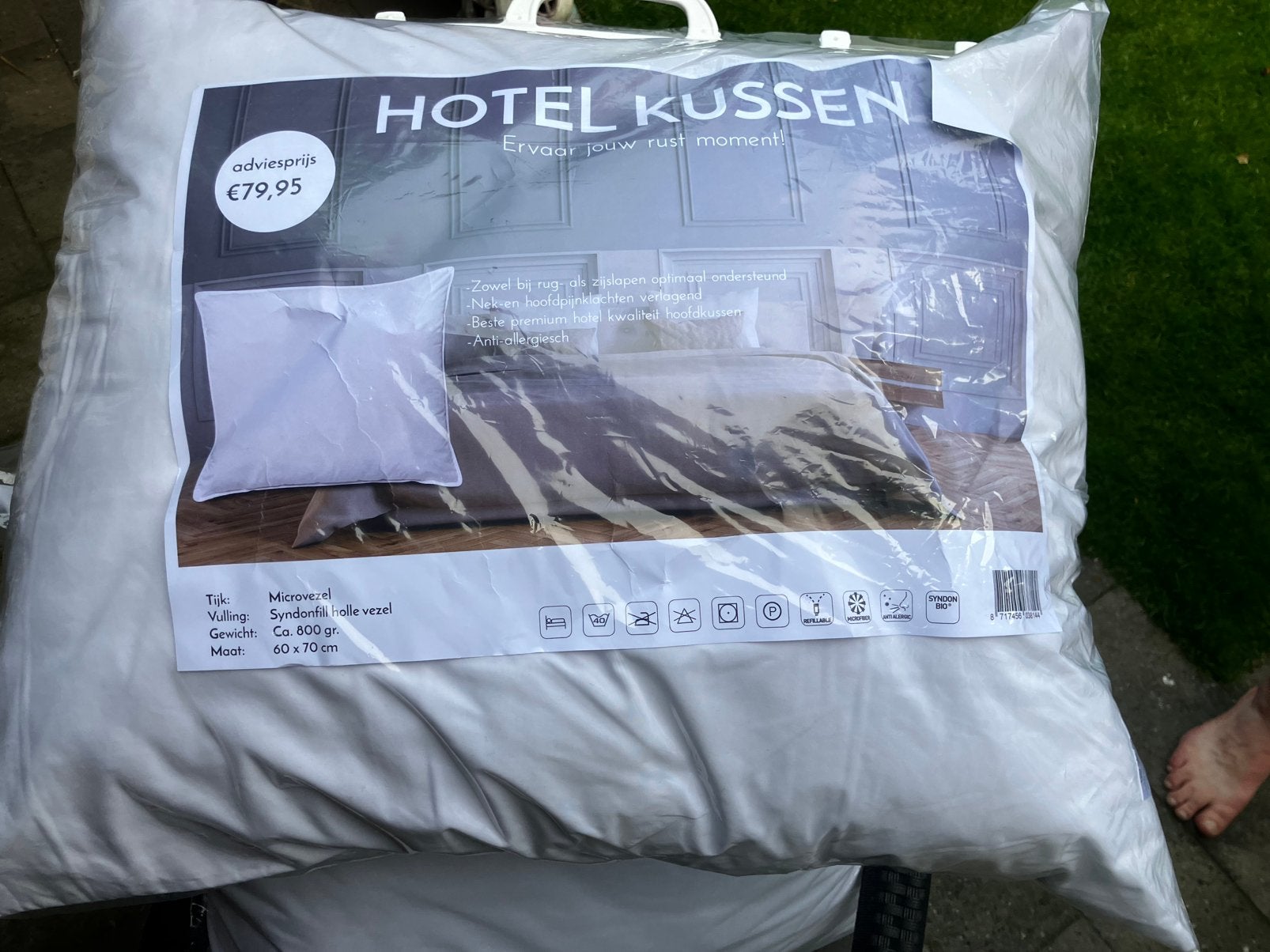 Hoofdkussens, Tuin en Terras, Ophalen, Nieuw