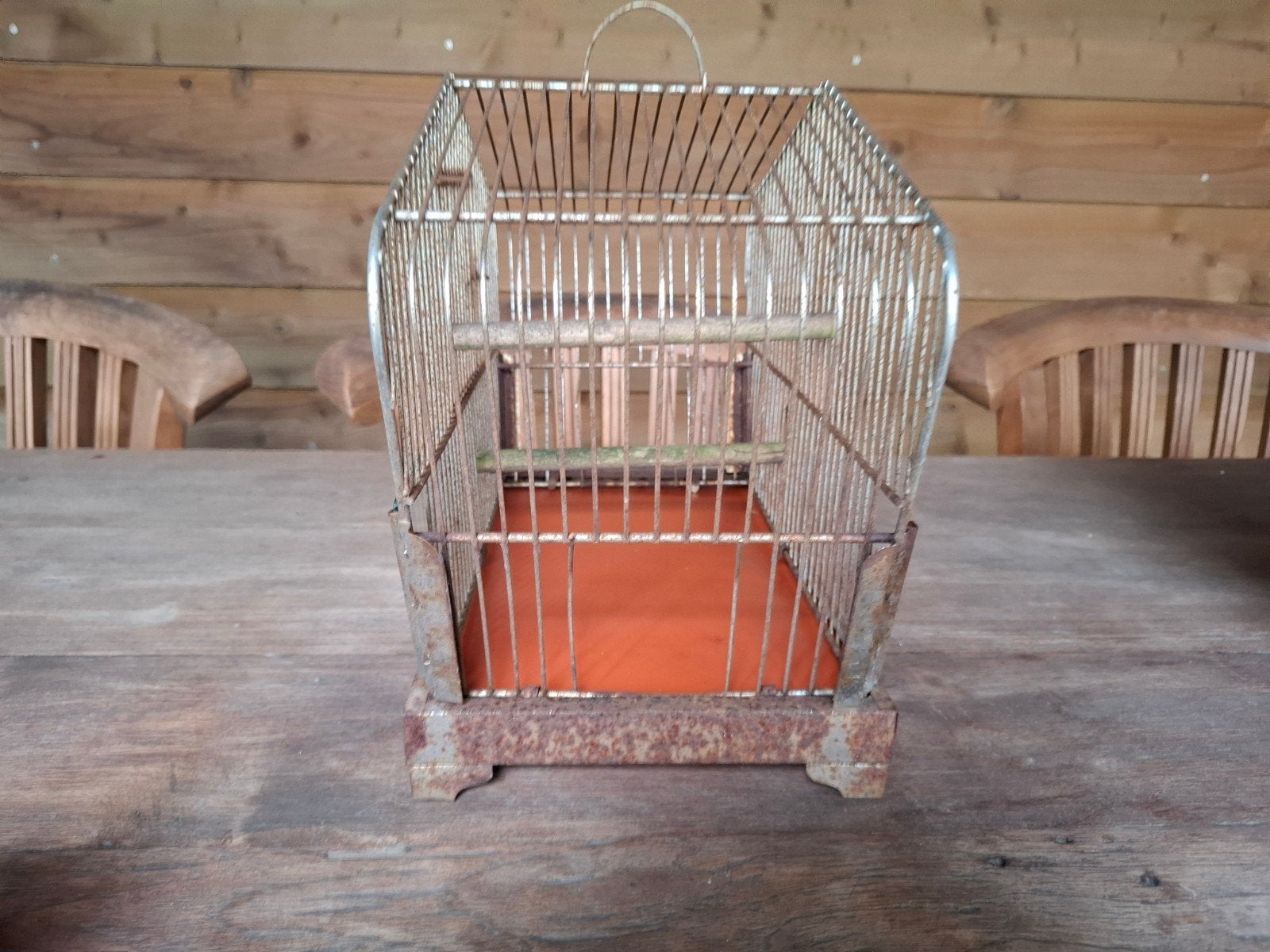 vogelkooi, Dieren en Toebehoren, Vogels | Hokken en Kooien, Ophalen, Metaal, Vogelkooi