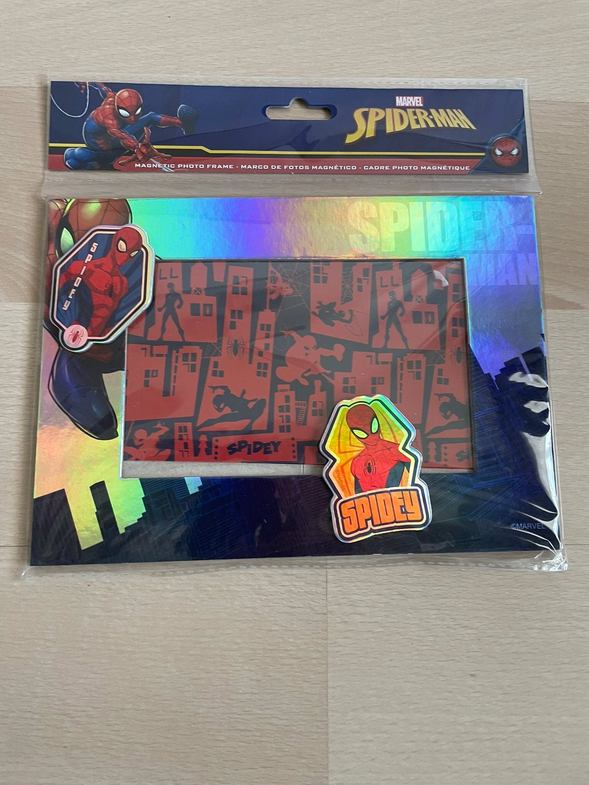 Nog in verpakking: Nieuw Spiderman magnetisch Fotolijstje, Audio, Tv en Foto, Fotografie | Fotolijsten, Nieuw, Overige typen, Ophalen of Verzenden