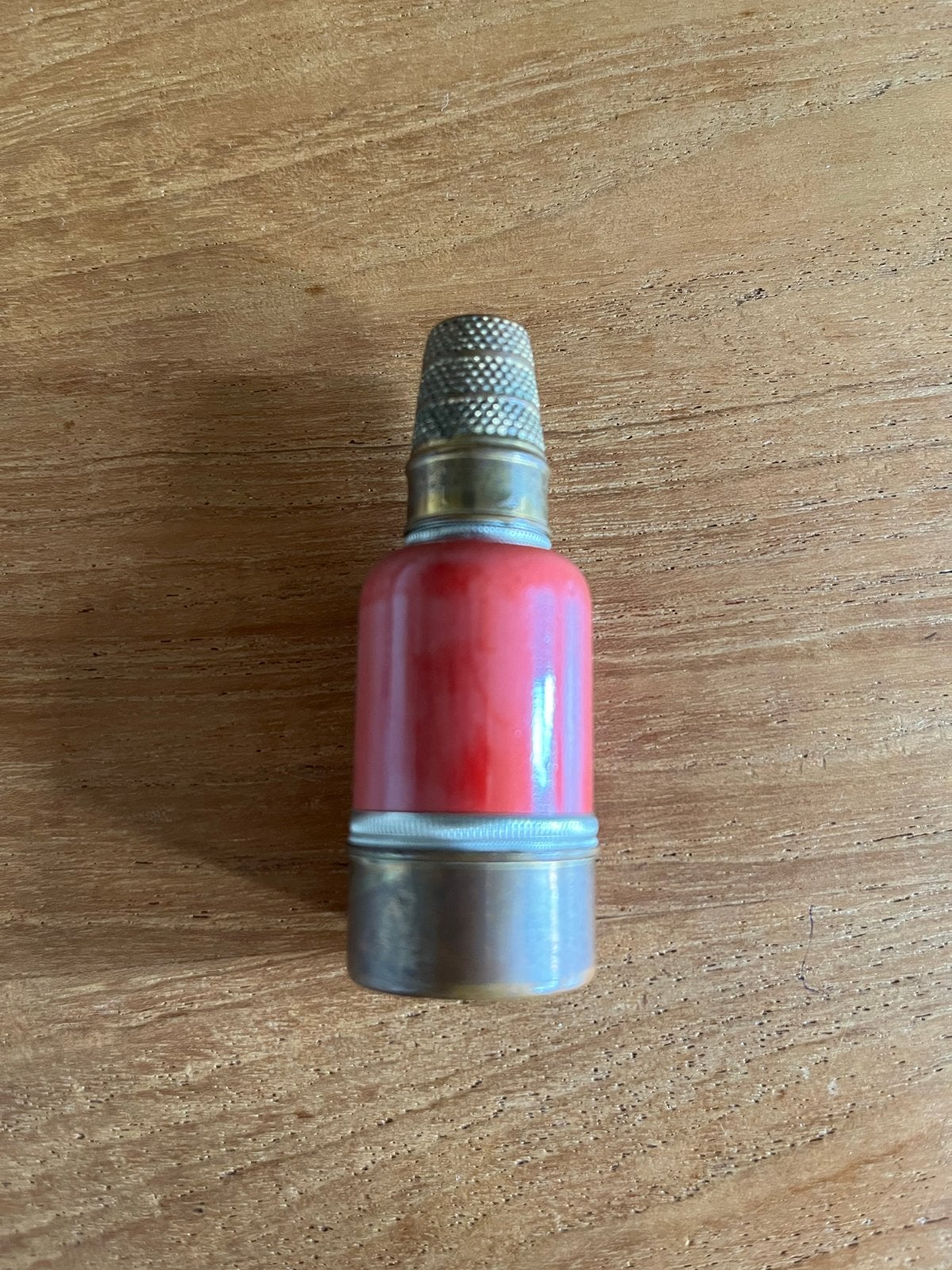 Antieke Art Deco Naaigerei Koker, Ophalen of Verzenden