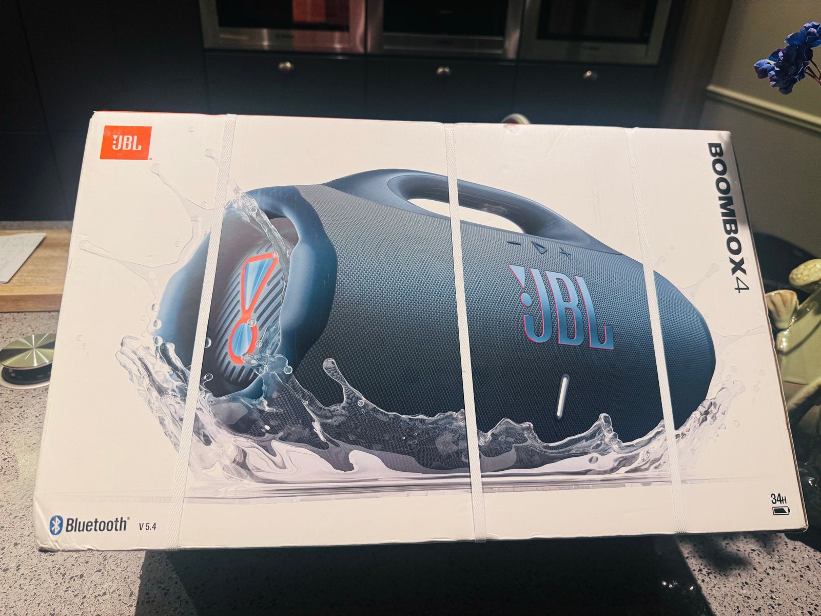 JBL Boombox 4 portable Bluetooth spreaker nieuw in doos, 150 watt of meer, JBL, Party speaker, Nieuw