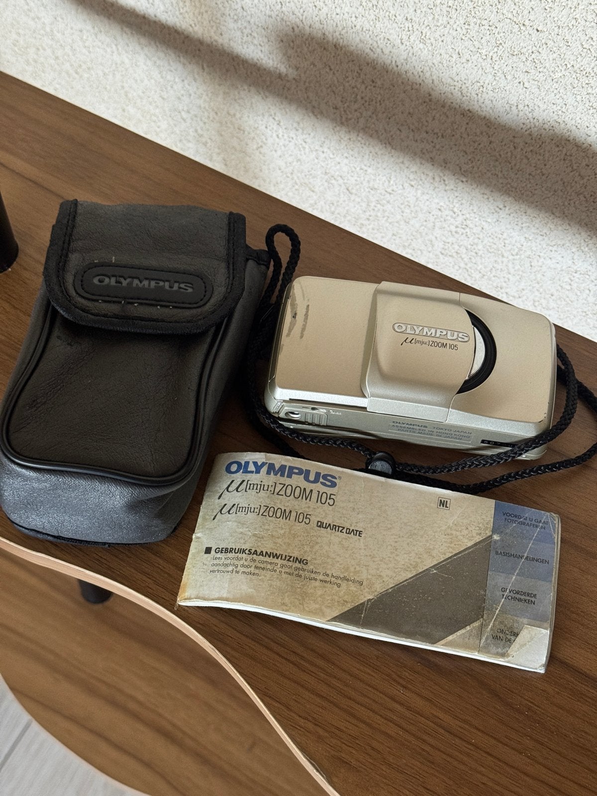 Olympus MJU Zoom 105 QUARTZDATE, Ophalen, Gebruikt, Compact, Olympus