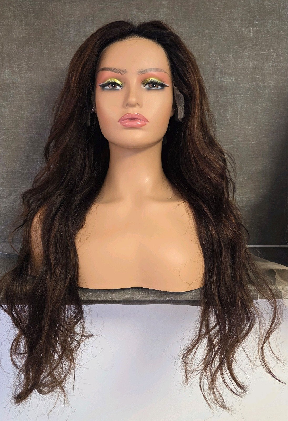Lace wig echt haar, Ophalen of Verzenden, Nieuw, Pruik of Haarverlenging