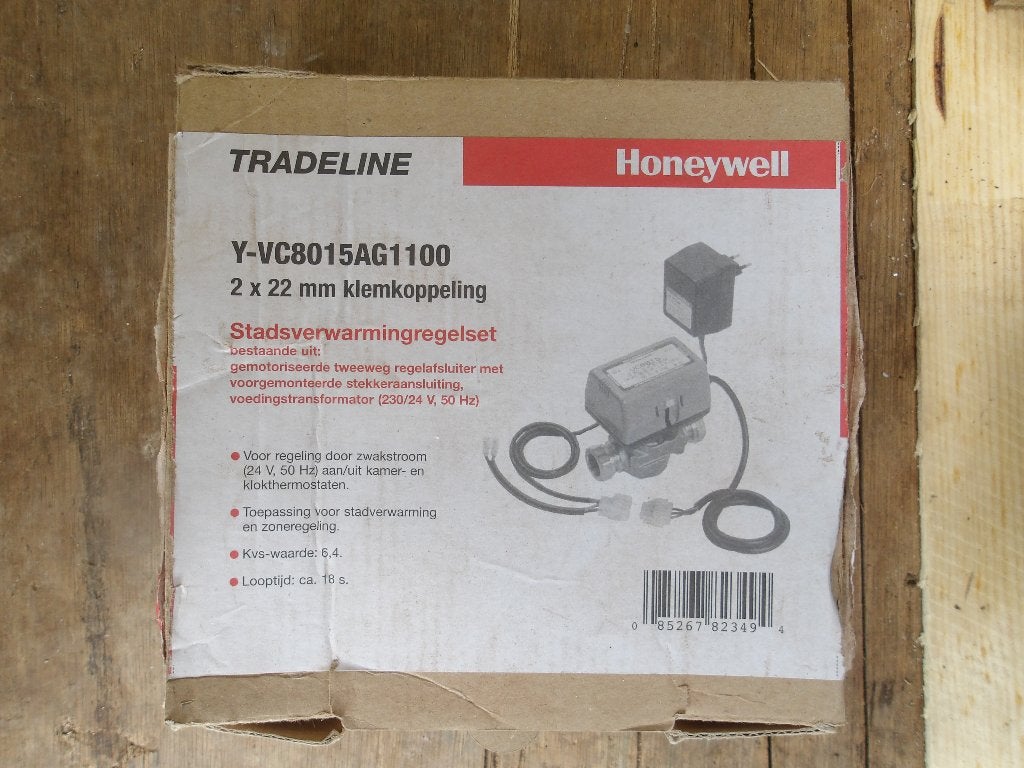 Honeywell Y-VC8015AG1100 regelset 22 mm nieuw, Minder dan 30 cm, Overige typen, Nieuw, Minder dan 60 cm
