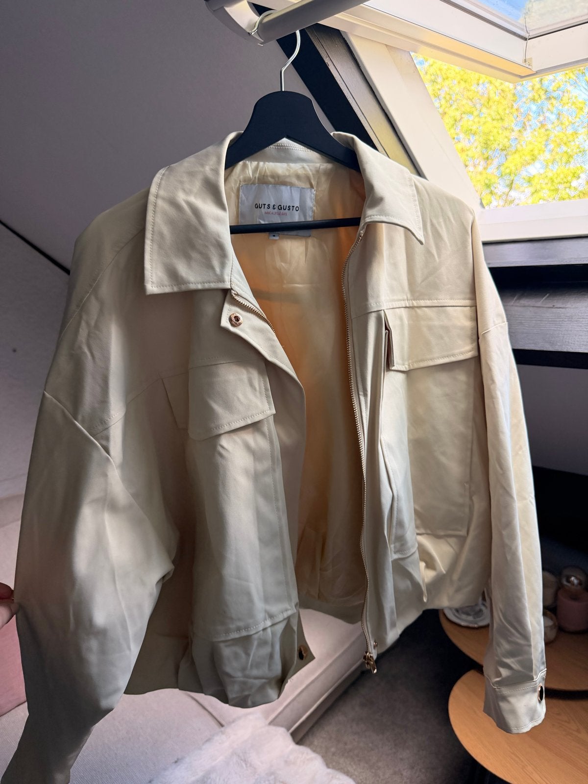 GUTS & GUSTO Jasje Maat M - Lichter dan op foto, Kleding | Dames, Ophalen of Verzenden, Gedragen, Maat 38/40 (M), Geel