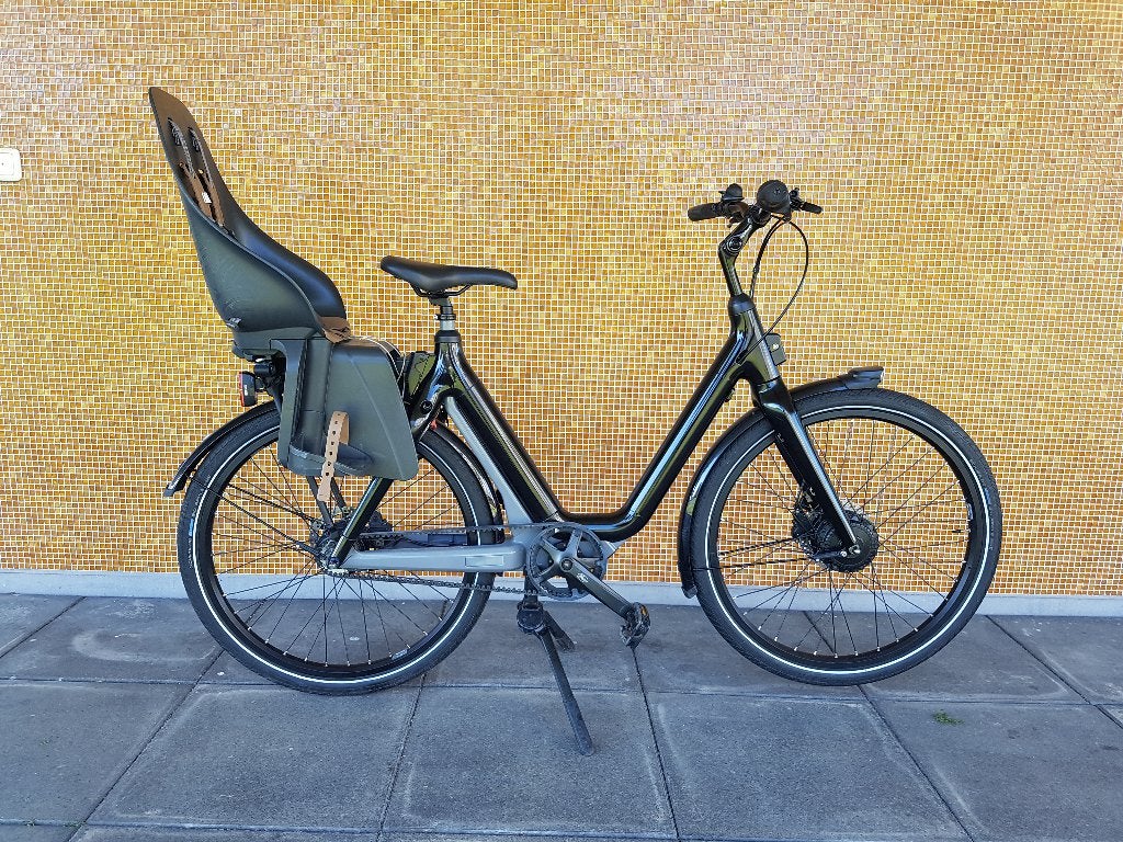 Stella moederfiets, Ophalen, 2 zitjes, Dubbele standaard, Zo goed als nieuw