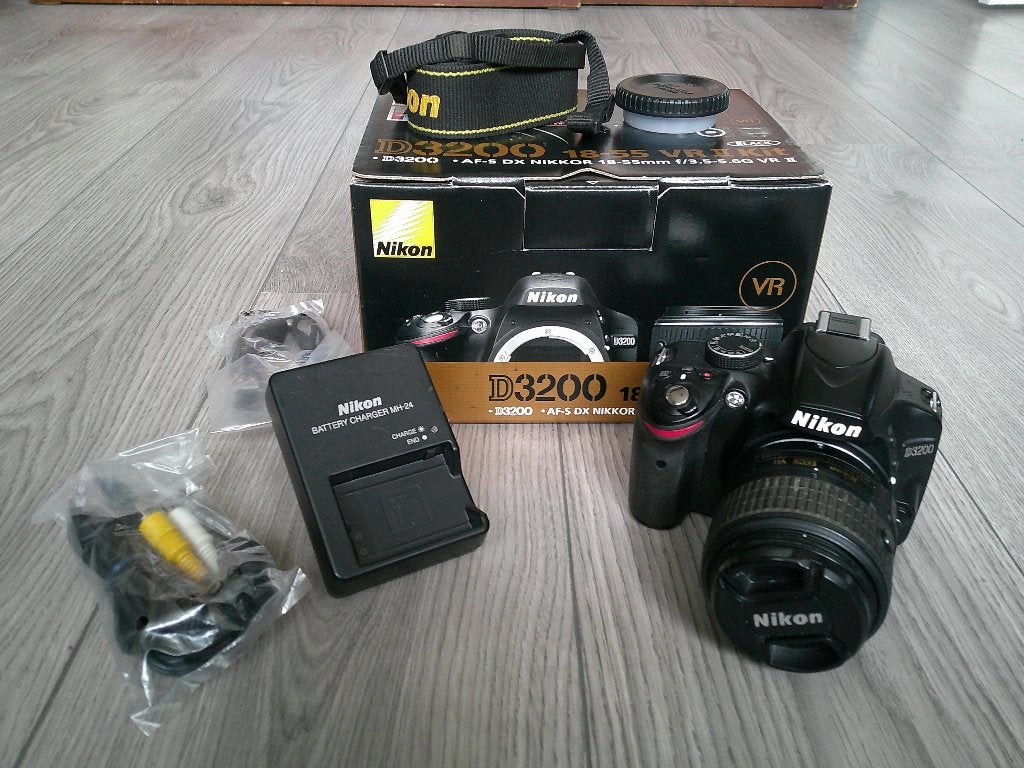 Nikon D3200, Ophalen, Spiegelreflex, Zo goed als nieuw, Nikon