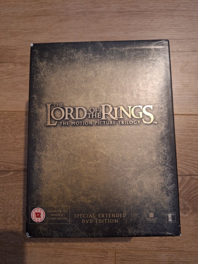 Lord of the Rings Extended Trilogy Collector's boxset, Engels, Engels, Ophalen of Verzenden, Zo goed als nieuw