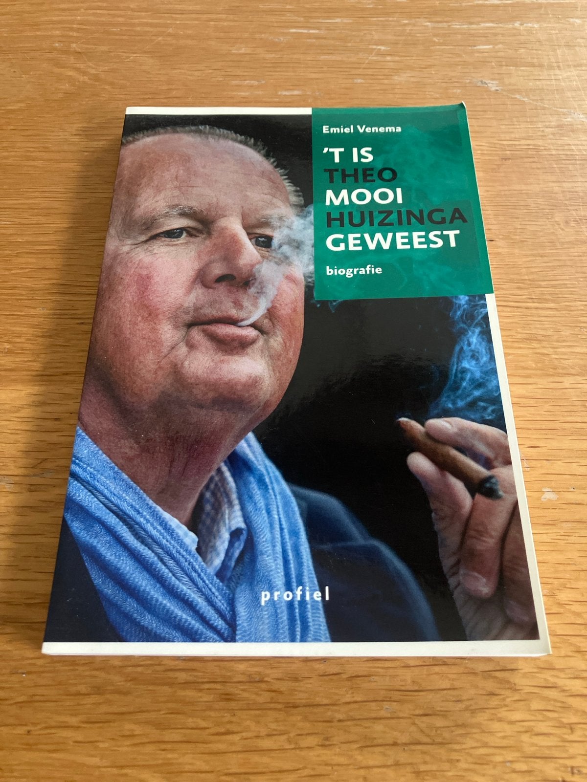 Biografie Theo Huizinga: 'T IS MOOI GEWEEST, Ophalen of Verzenden, Zo goed als nieuw, Sport