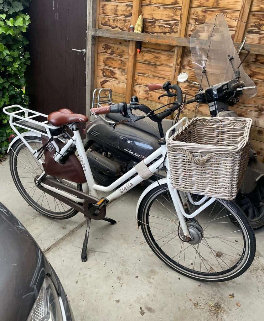 Stella Dolce elektrische fiets incl mand voorop, Fietsen en Brommers, Elektrische fietsen, Ophalen, Gebruikt, Overige merken