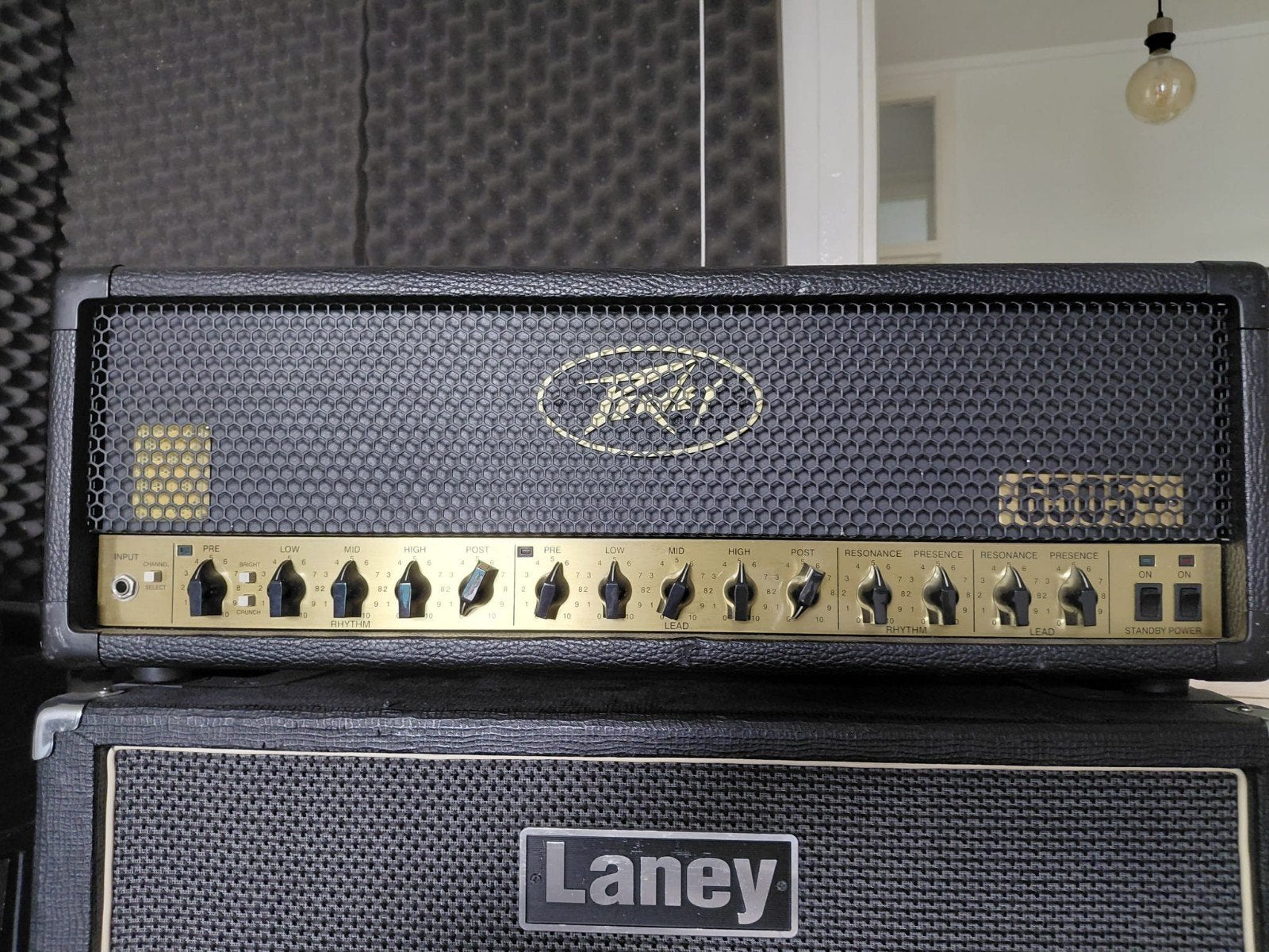 Peavey 6505+ anniversary edition - including footswitch, Ophalen, Gebruikt, 100 watt of meer