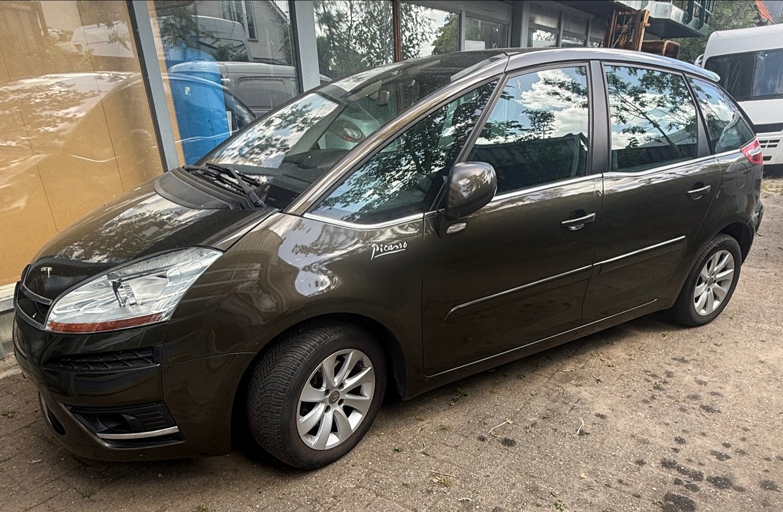 Citroën C4 1.6 THP Eb6v 2010 Bruin, Auto's, Stof, Zwart, 4 cilinders, Bruin