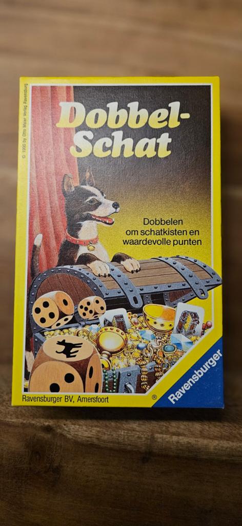 spel Dobbelschat, Hobby en Vrije tijd, Gezelschapsspellen | Kaartspellen, Gebruikt, Ophalen of Verzenden