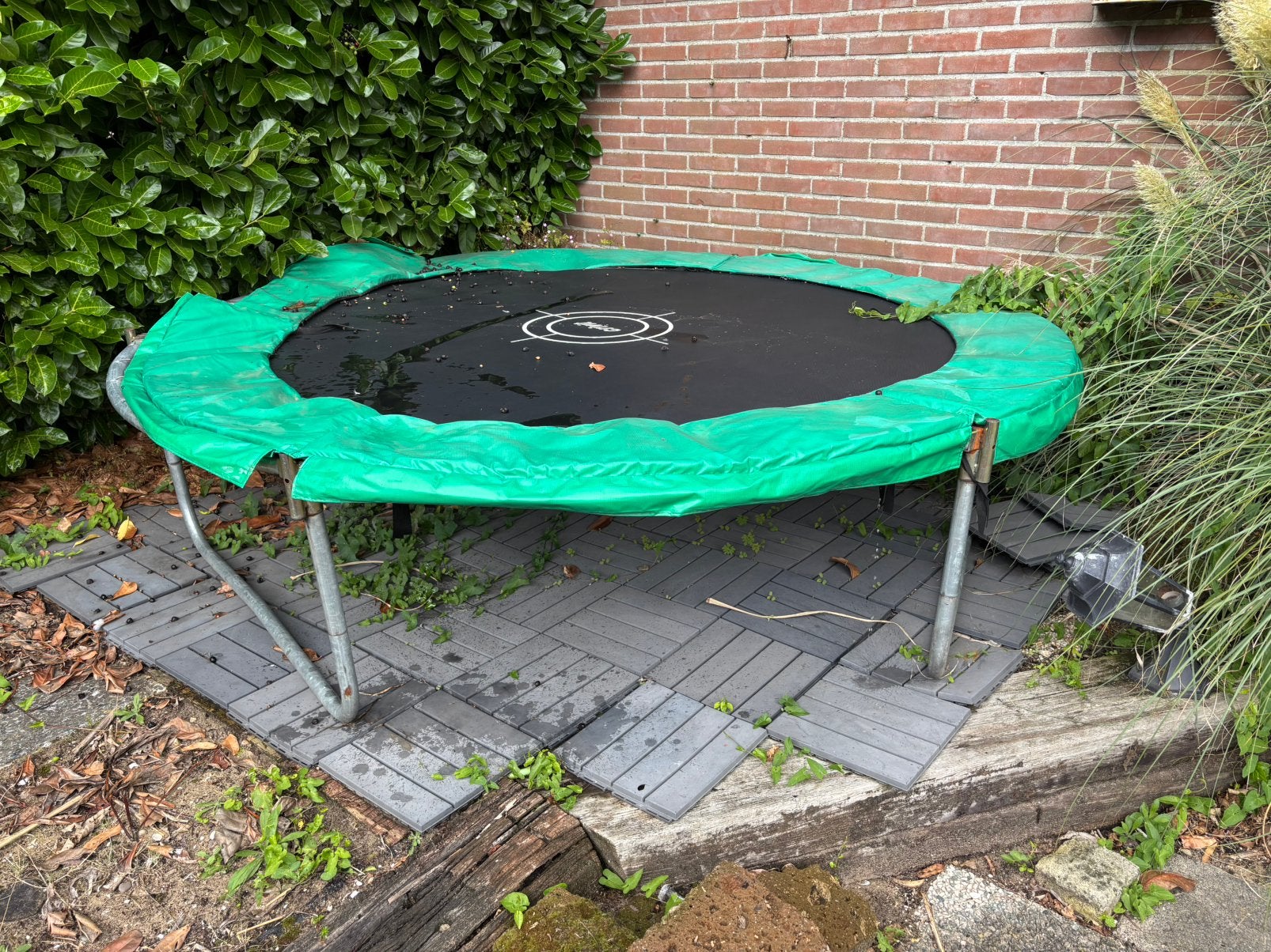 Grote trampoline, Kinderen en Baby's, Speelgoed | Buiten | Trampolines, Ophalen, Gebruikt