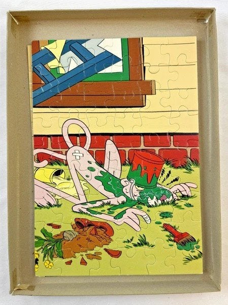 De Roze Panter 3x 54 stuks puzzel vintage 1983 Pink Panther, Verzamelen, Stripfiguren, Coolsingel 104, 3011 AG Rotterdam, Netherlands
