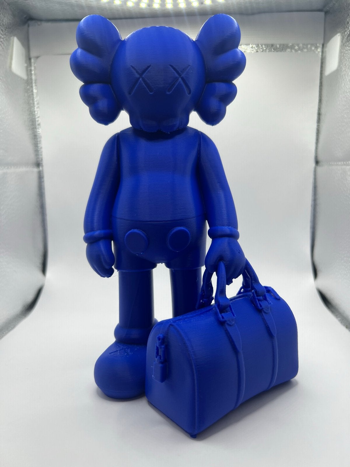 KAWS Companion Beeld - Blauw - 3D Geprint, Overige onderwerpen, Blauw, Kunststof, Ophalen of Verzenden