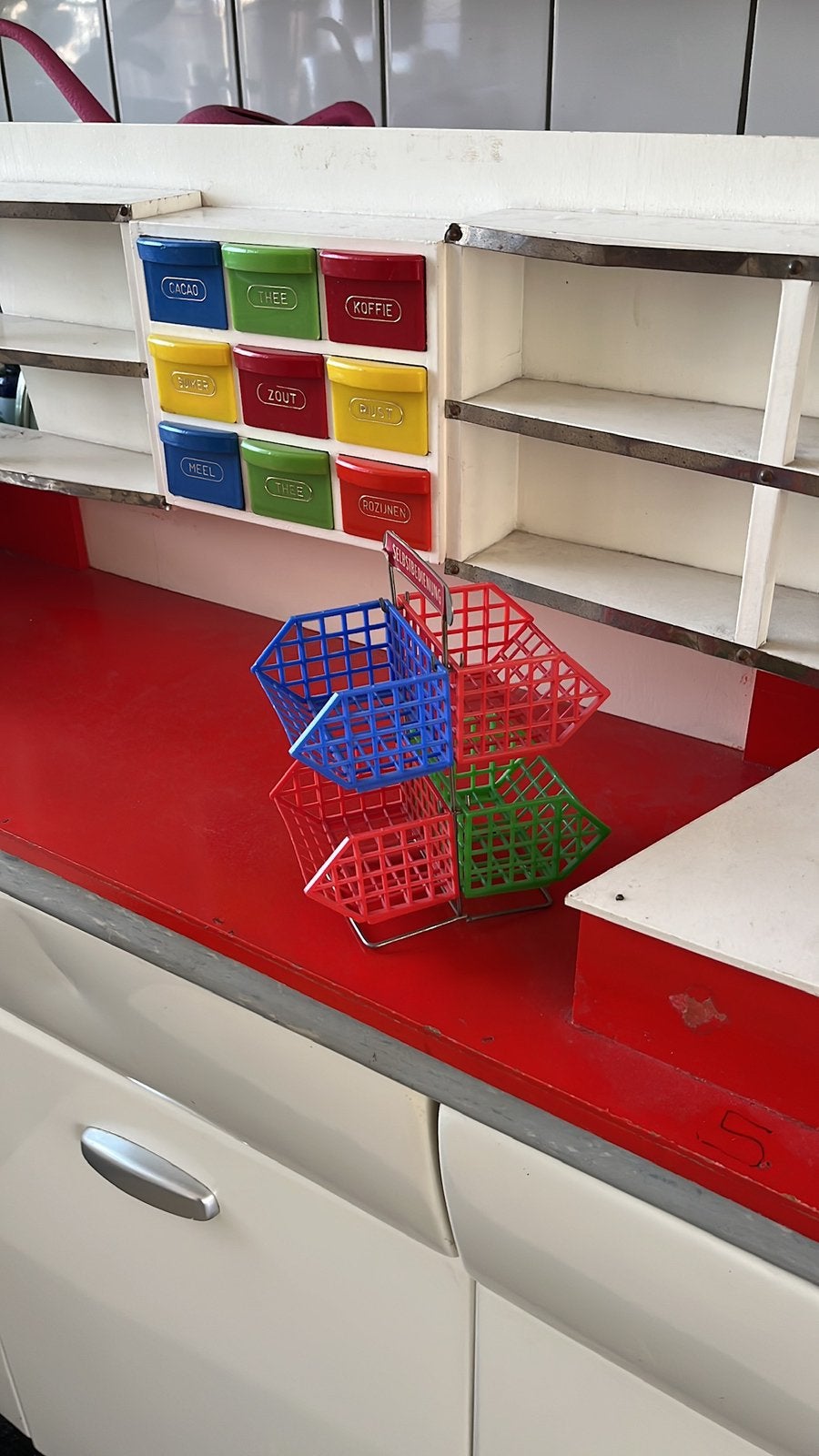 Vintage winkeltje kruideniertje speelgoed winkel, Ophalen, Huis en Inrichting