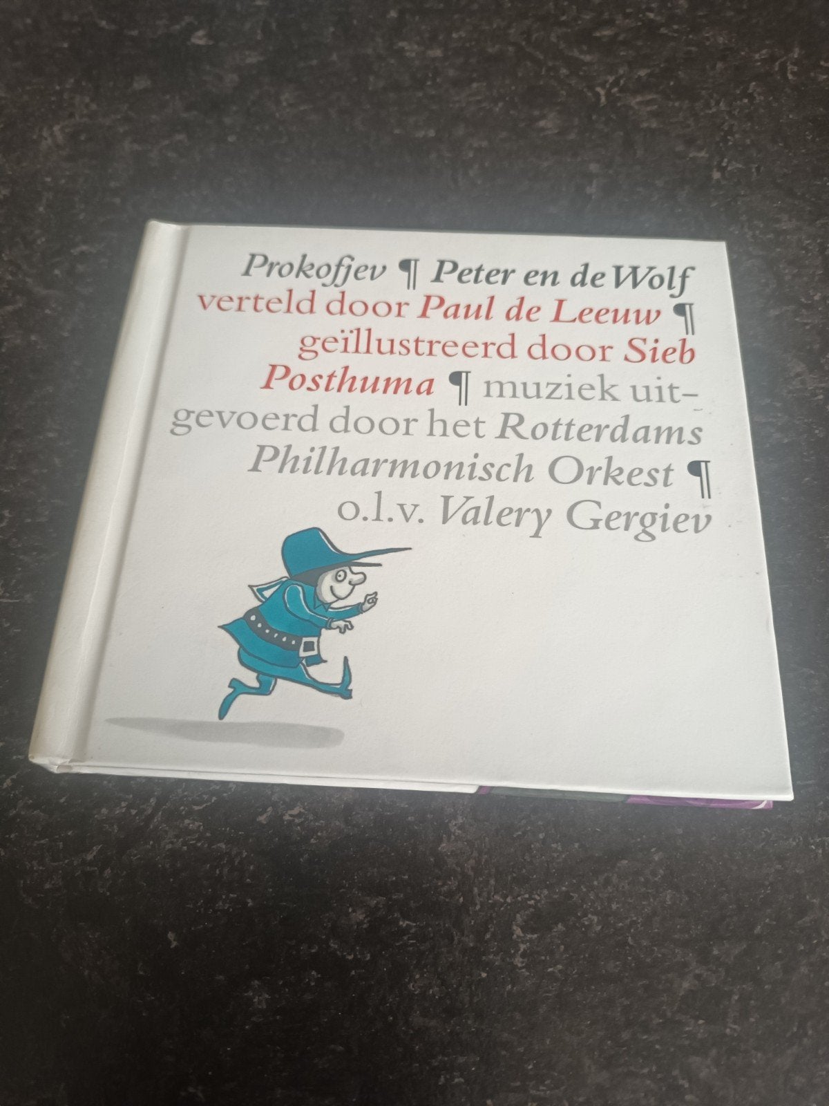 Peter en de Wolf - Prokofjev (Paul de Leeuw)boekje en cd, Ophalen of Verzenden, Zo goed als nieuw