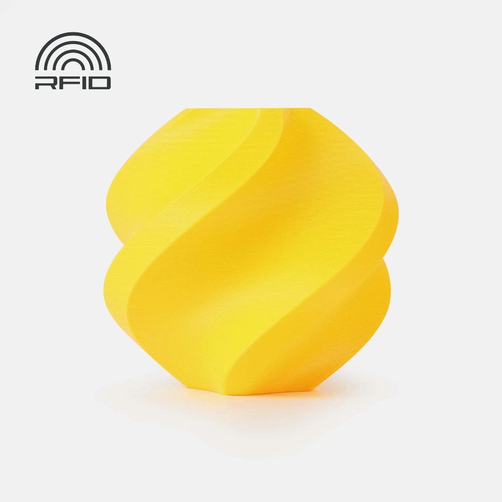 Bambulab PLA Basic - yellow (10400) - refill, Computers en Software, Ophalen of Verzenden, Nieuw, Filamentrollen