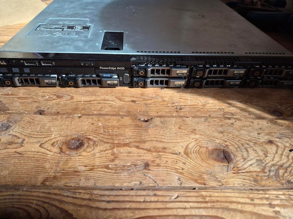 Dell PowerEdge R430 server 2x Xeon E5 2630v4 32GB RAM 11.4TB, Computers en Software, Servers, 2 tot 3 Ghz, Ophalen