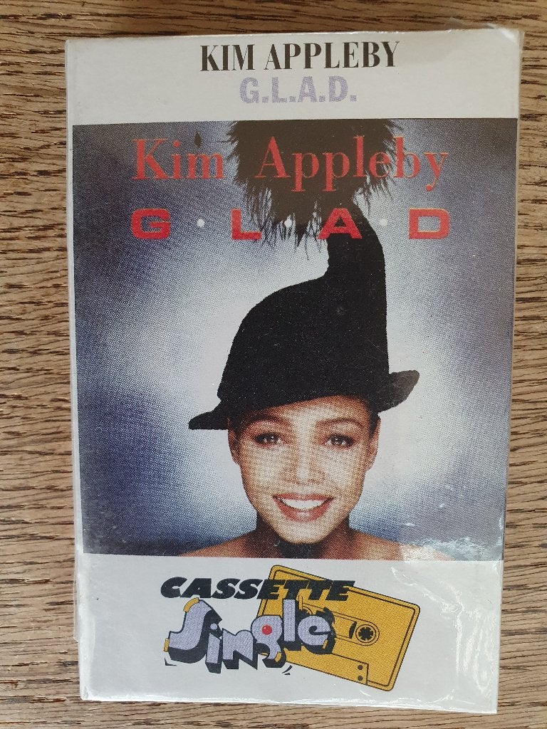Kim Appleby cassette single 'G.L.A.D.' /idem instr. 1991, 1 bandje, Ophalen of Verzenden, Origineel, Pop